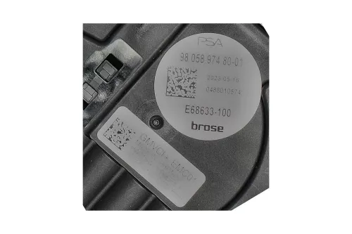 VARIABLE SPEED/ 180W/ BROSE 0488021308 0488010182